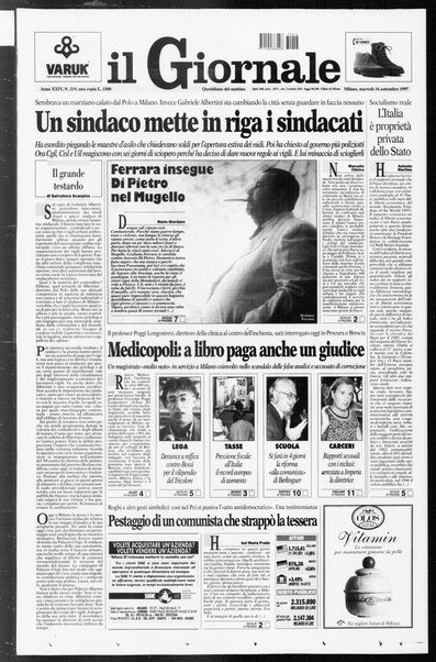 Il giornale : quotidiano del mattino